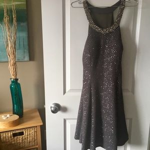 New Betsy & Adam Sparkly Mini Dress